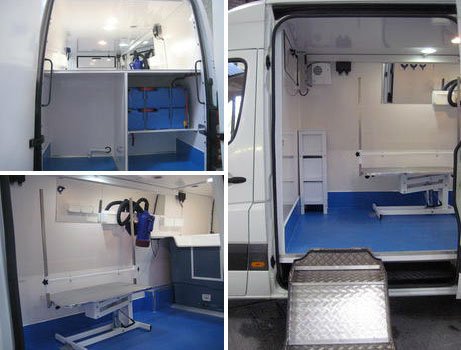 Dog Grooming Van Conversions